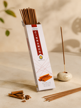 Shrishubhh - Spicy Cinnamon Fragrance Premium Incense Sticks | White