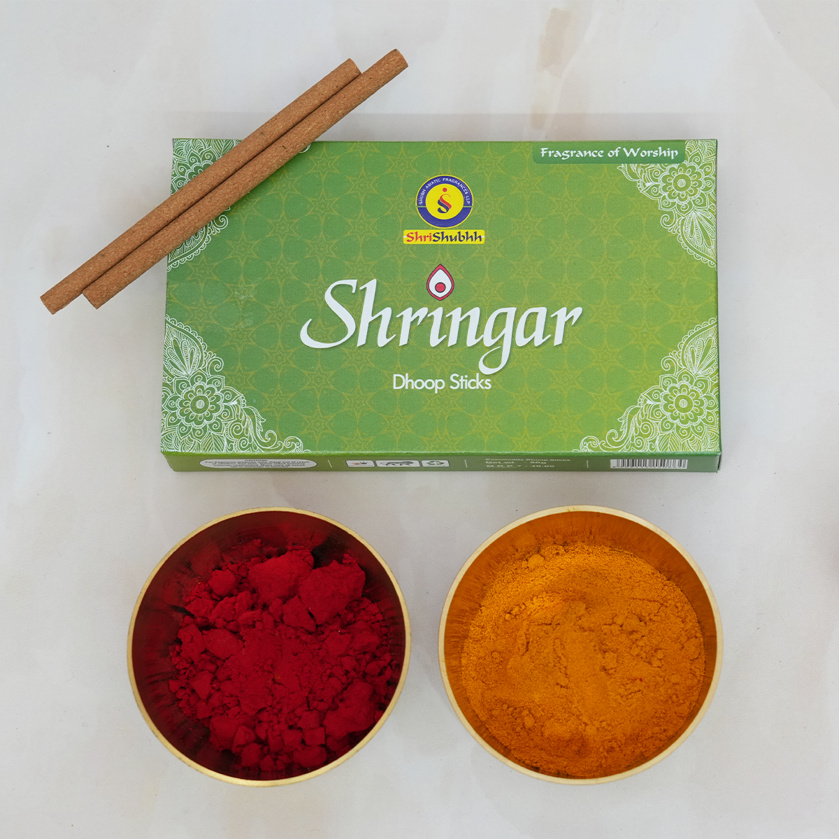 Shrishubhh - Shringar - Premium Dhoop 4" | Pack of 10 | 50g Each | 500g