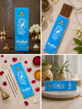 Shrishubhh - Prithvi Elegance - Premium Incense Sticks | Blue | Pack of 3 x 100g
