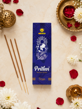 Shrishubhh - Prithvi Elegance - Premium Incense Sticks | Blue | Pack of 3 x 100g