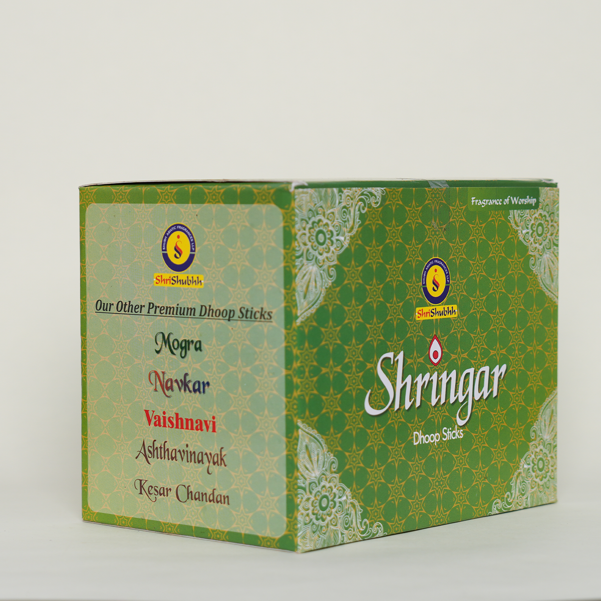 Shrishubhh - Shringar - Premium Dhoop 4" | Pack of 10 | 50g Each | 500g