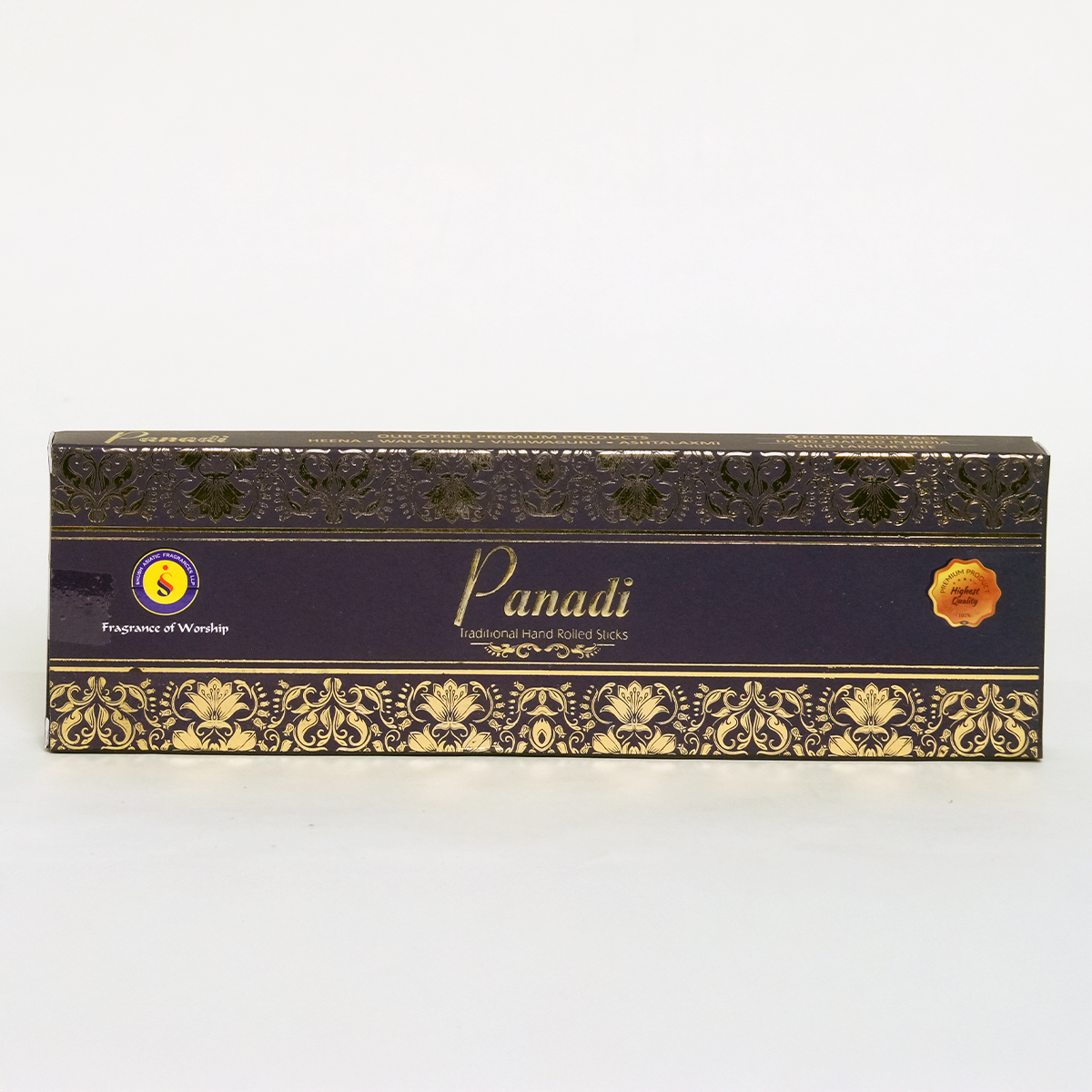 Shrishubhh - Panadi - Premium Handrolled Incense Sticks | Panadi | Pack of 3 x 50g