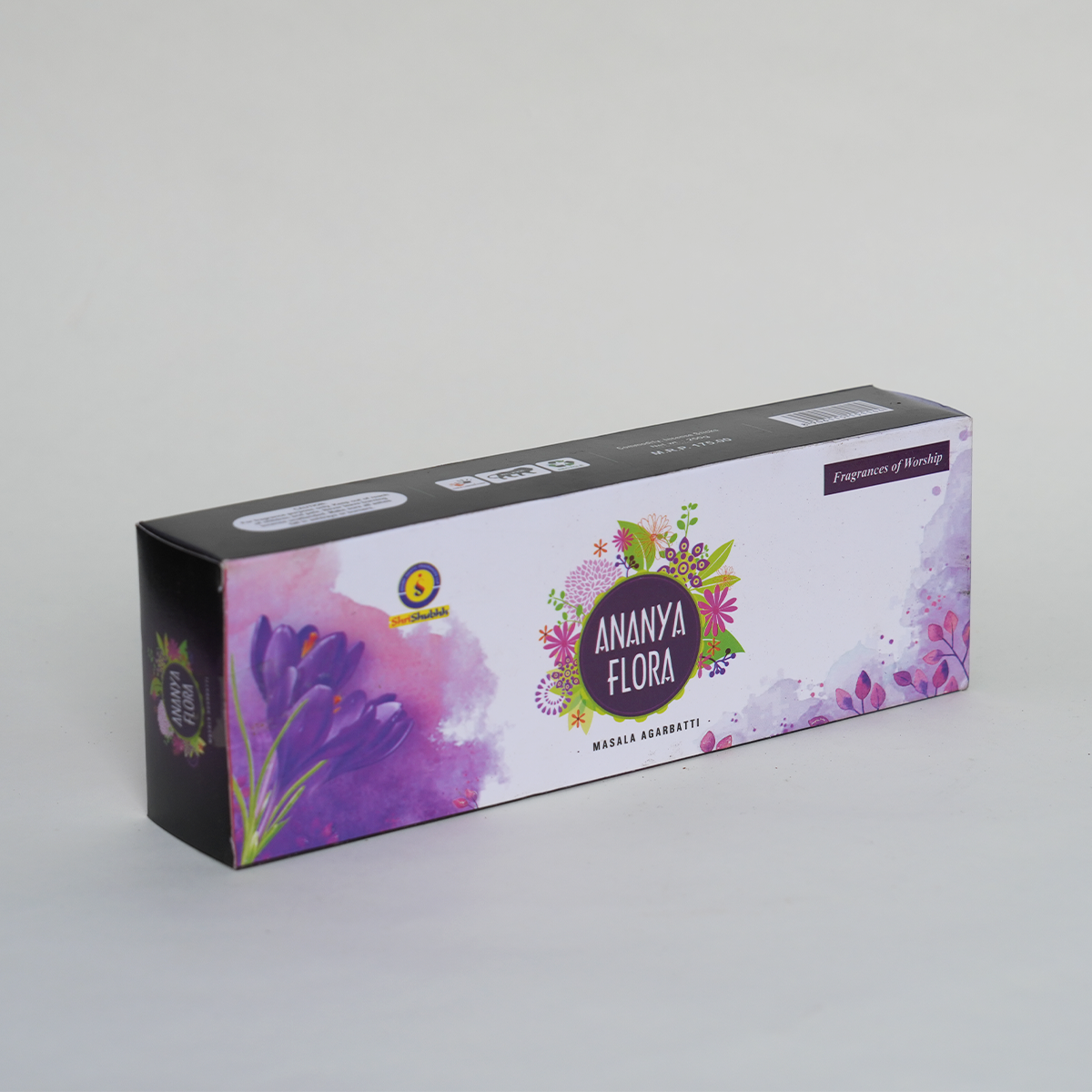 Shrishubhh - Ananya Flora - Premium Handroll Incense Sticks | Floral | Pack of 2 x 250g