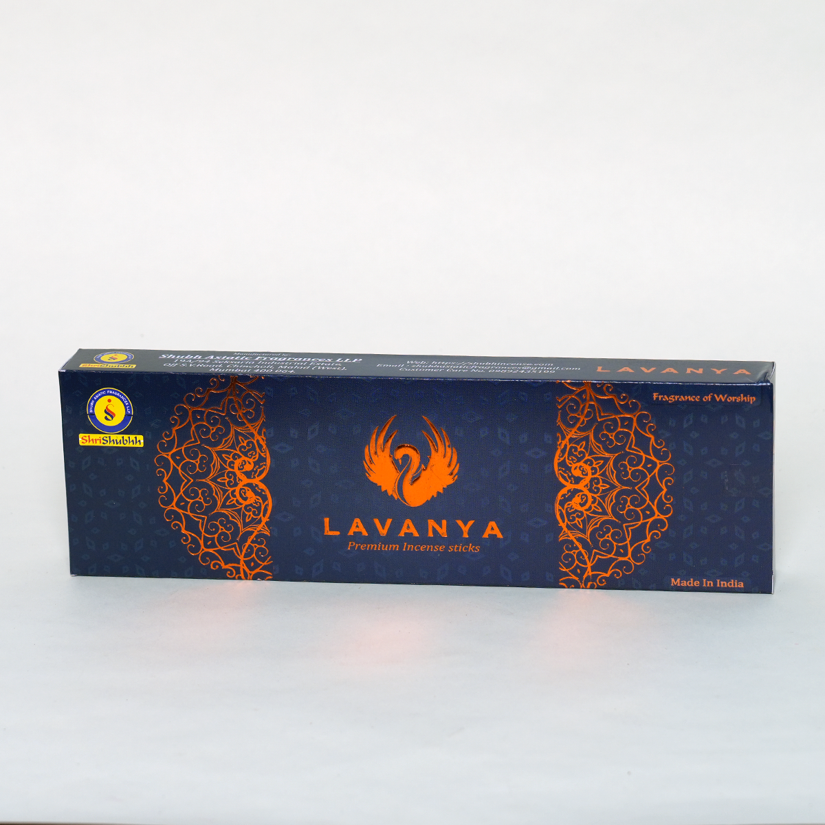 Shrishubhh - Lavanya - Premium Incense Sticks | Pack of 3 x 100g