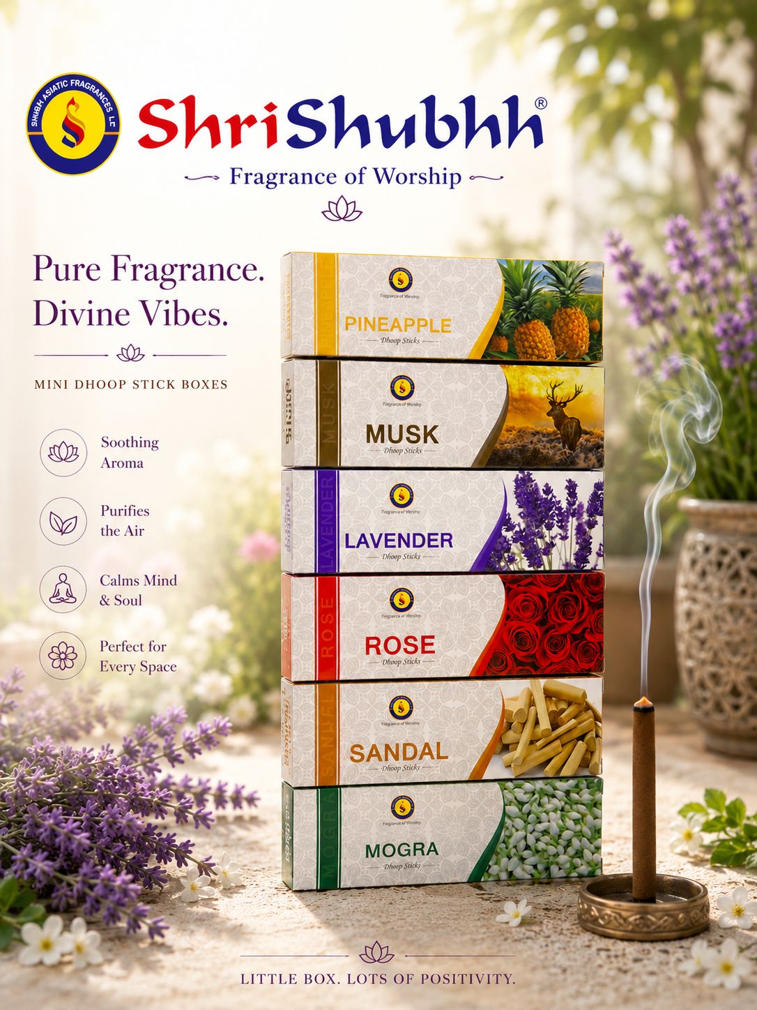 Shrishubhh | Pinapple Mini Dhoop Sticks