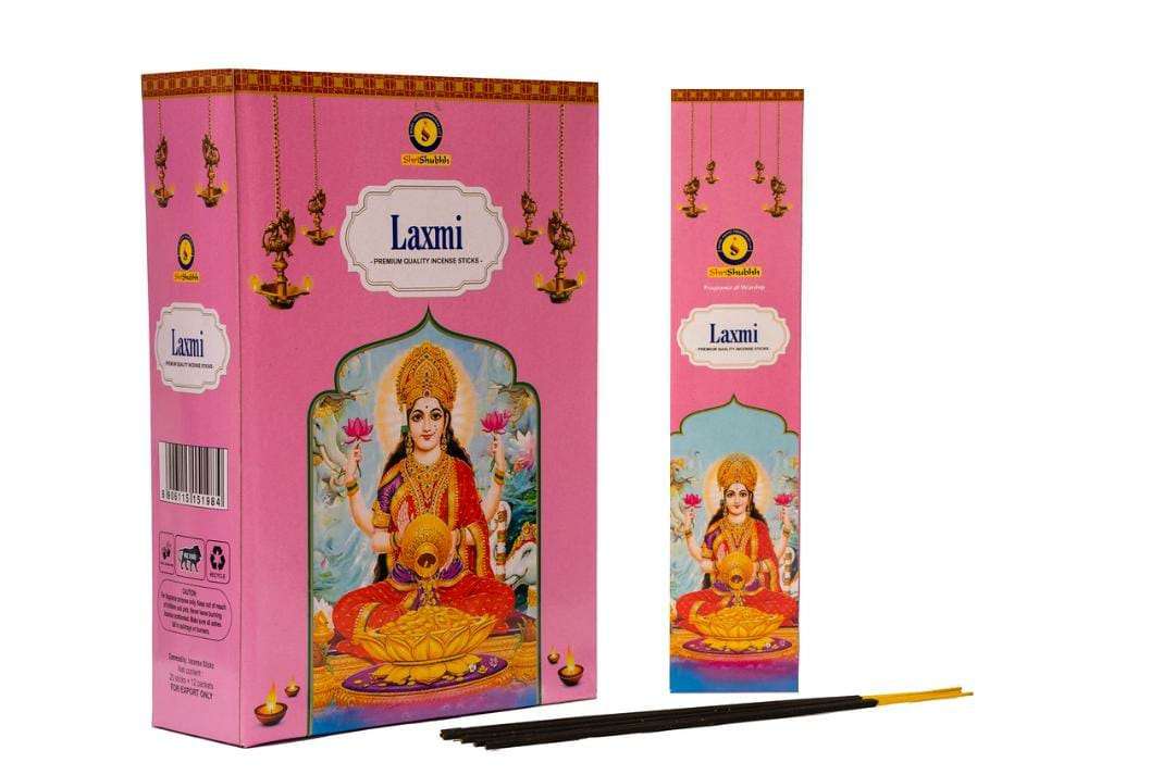 Shrishubhh | Laxmi Premium Quality Incense Sticks Pack of 12