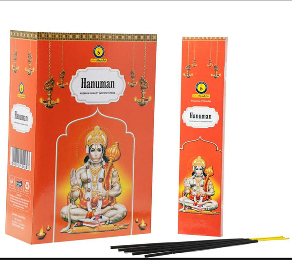 Shrishubhh | Hanuman Premium Quality Incense Sticks Pack of 12