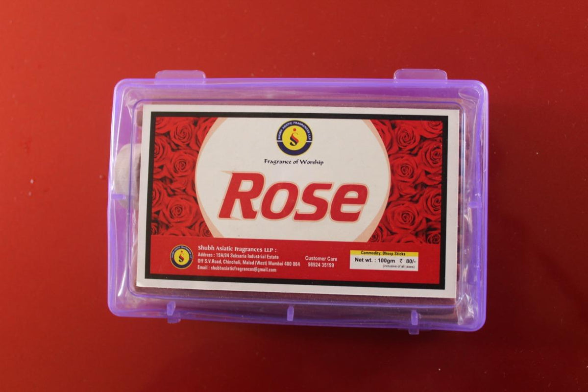 Shrishubhh | Rose Dhoop Sticks 100gm Pack