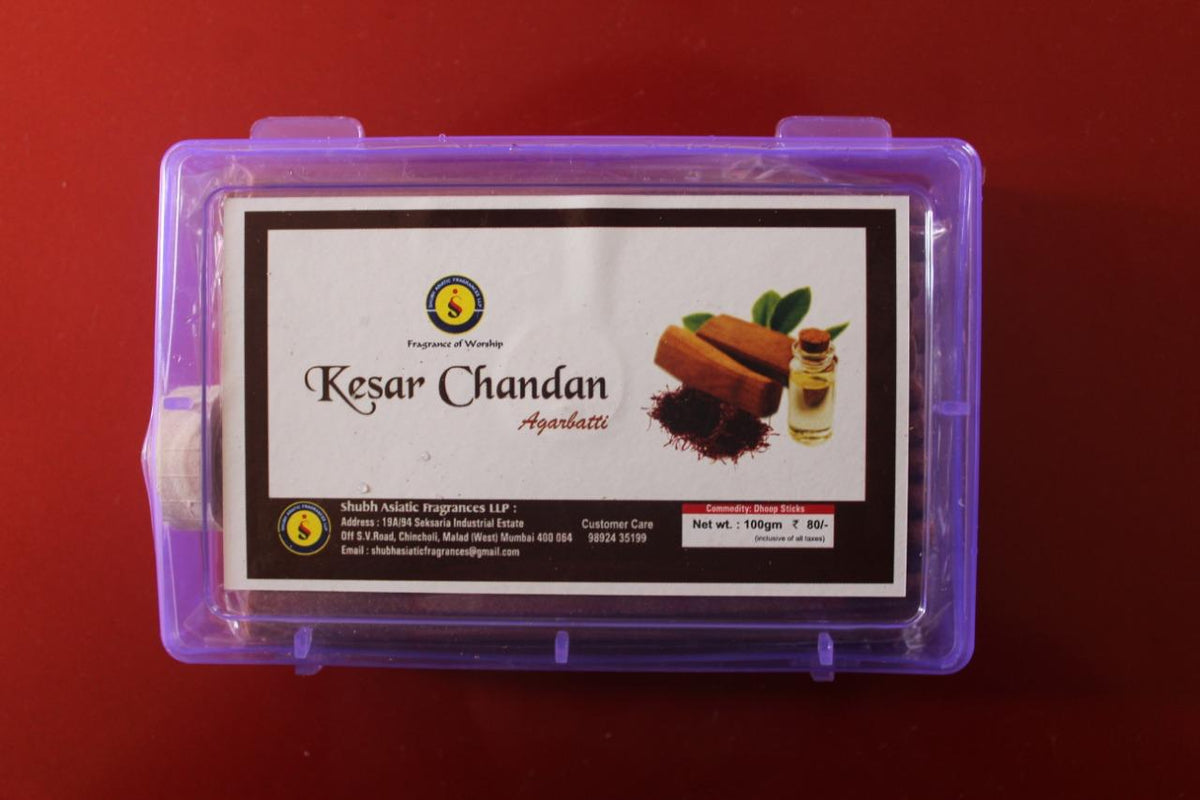 Shrishubhh | Kesar Chandan Dhoop Sticks 100gm Pack