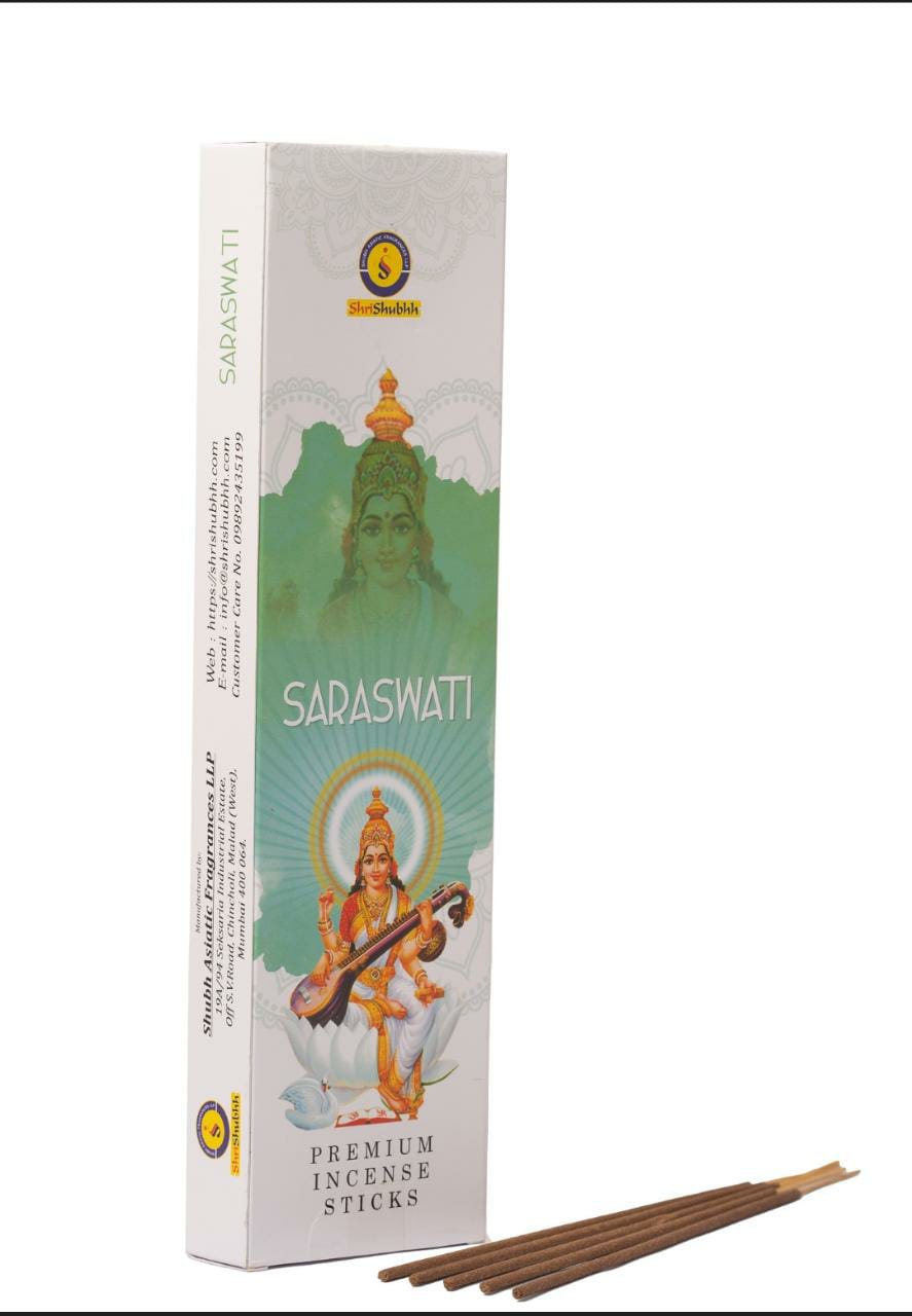 Shrishubhh | Saraswati Premium Incense Sticks